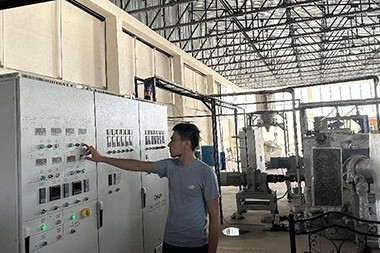 PET-genbrugs- og granuleringslinje landede i Usbekistan