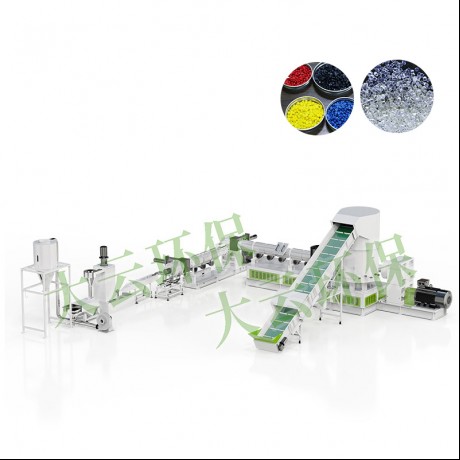 Jwell Three Machine Integreret Genbrugs-pelleteringsmaskine