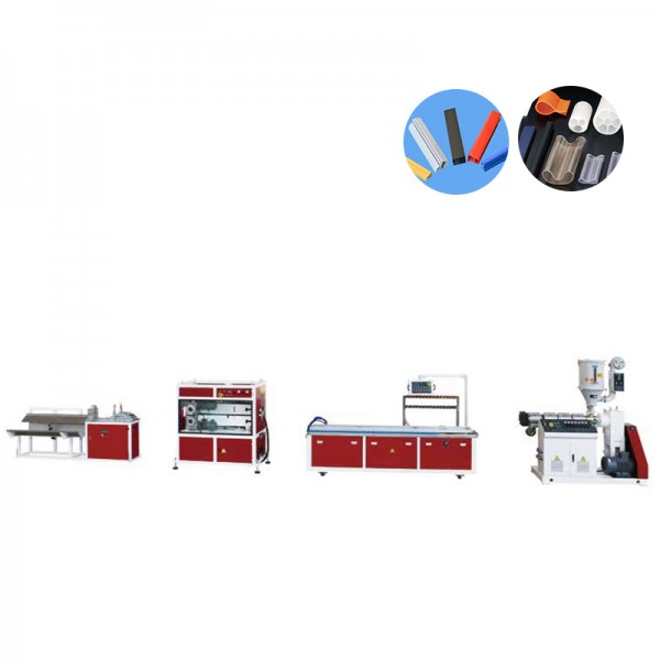 JWELL PVC PP PE PC ABS Lille profilekstruderingslinje